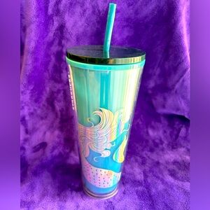 Starbucks blue siren Tumbler holographic